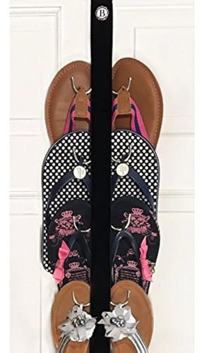 Nueva Felpa Terciopelo Flip Flop Y Sandalia Percha De Ropa S