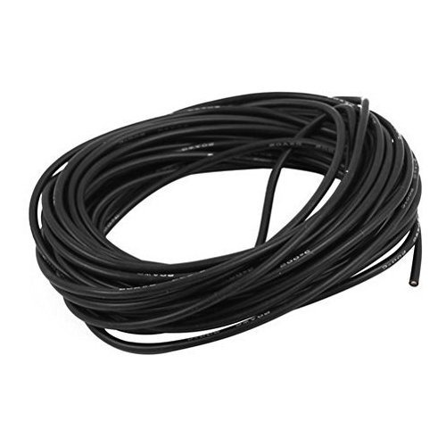 Cobre Flexible Calibre Negro 15 Pie 20 Awg Para Rc