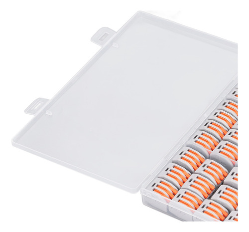 Conector De Emenda Compacto 50pcs Terminais De Conexão Rápid