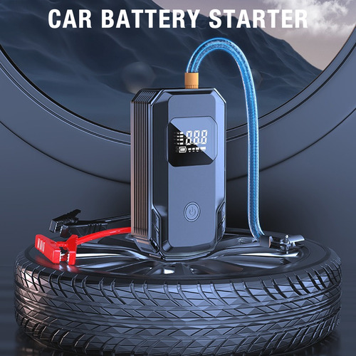 Arrancador De Batería De Auto Con Compresor De Aire 150psi