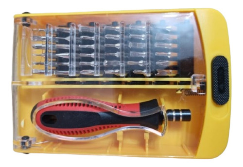 Estuche 36 En 1 Jgo De Destornilladores Mini Puntas Portatil