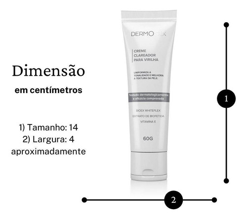 Crema para aclarar ingles y axilas Eficacia comprobada 60g