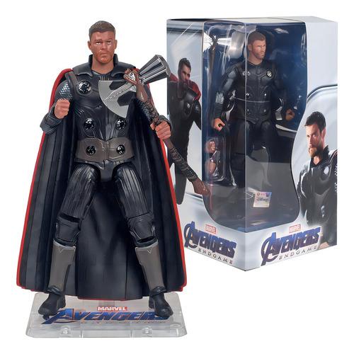 Action Figure Thor Vingadores Marvel Boneco Articulado 18 Cm