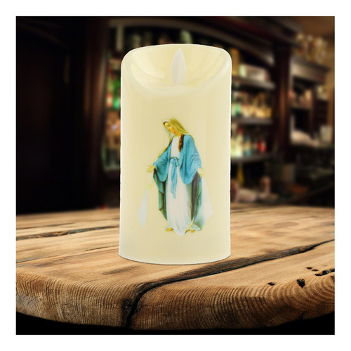 / Vela Electrónica A Pilas Sin Ascensión De La Virgen