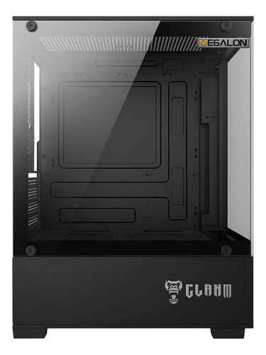 Gabinete Preto Gamer Placa Mãe Micro Atx / Itx Com 03 Cooler