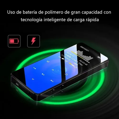 Reproductor De Música Mp3/mp4 Con Audífonos