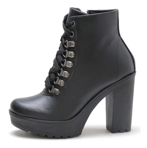 Bota navit shoes tratorada preto sale tamanho do salto