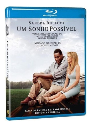 Blu-ray Um Sonho Possível - Sandra Bullock - Original Novo