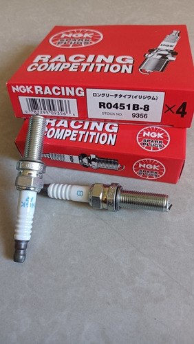 Bujías Ngk Racing R0451b-8 9356honda Crf 250r Y Crf250rx