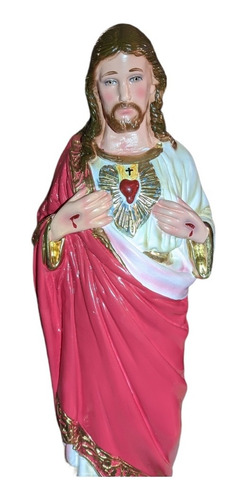 Imagen 3 de 4 de Sagrado Corazón De Jesus Estatuilla, Figura.