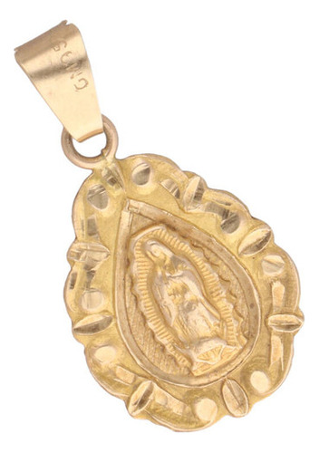 Medalla De 14k Oro Amarillo, 1.6 Gramos