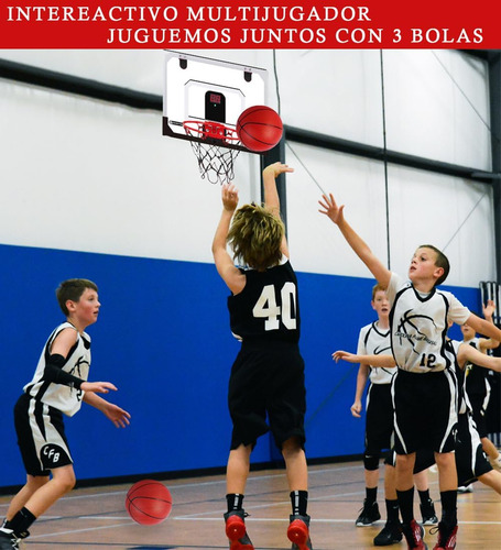 Juego Mini Portería Baloncesto Profesional Para Interiores