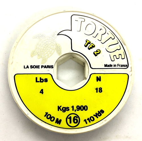 Nylon/nailon Tortuga Fluo Frances 0.16mm X100mts