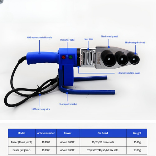 Máquina De Termofusión 20-63mm 900w danmi