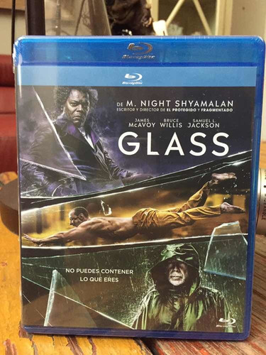 Imagen 2 de 3 de Glass Bluray Nuevo Riginal M. Night Shyamalan James Mcavoy