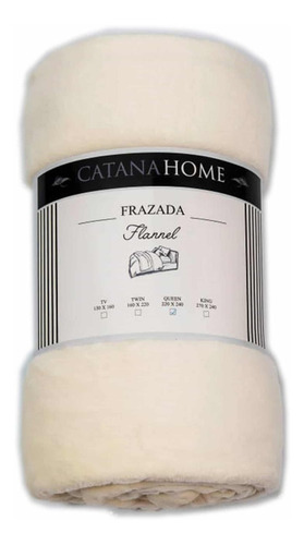 Frazada Catana Home Flannel Soft Twin 160 X 220 Cm 