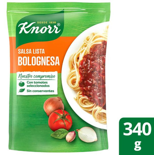 Salsa Lista Knorr Bolognesa 340 G