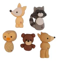 Comprar Souvenirs 10 Iman Animales Nordicos Selva Porcelana Fria