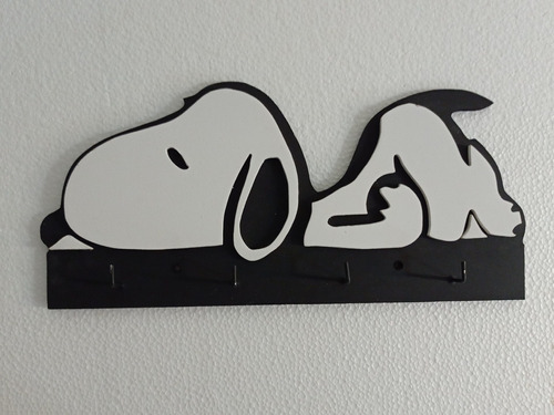 Organizador De Llaves Perchero Snoopy 
