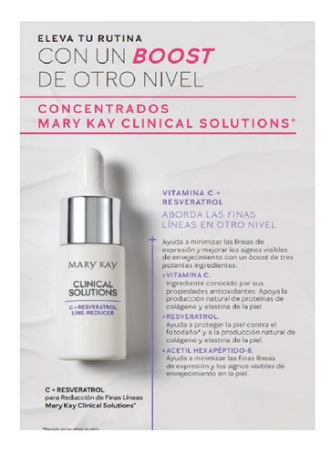 Serum Concentrado De Vitamina C+ Resveratrol Clinical Mk