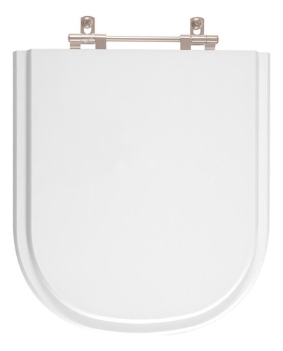 Tampa De Vaso Acrilico Square Branco P/ Vaso Lorenzetti 6lpf