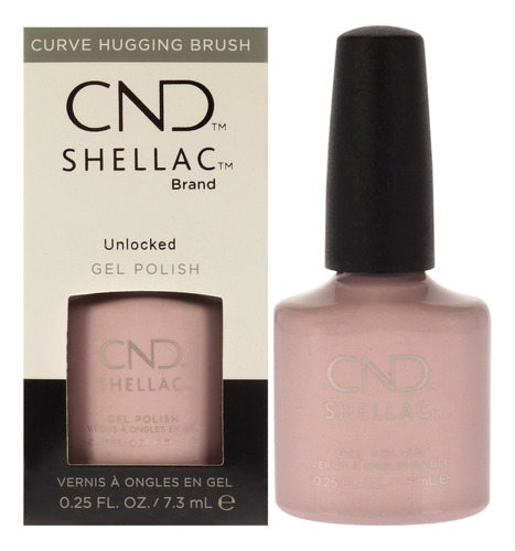 Esmalte De Unhas Cnd Shellac Unlocked Para Mulheres 7ml