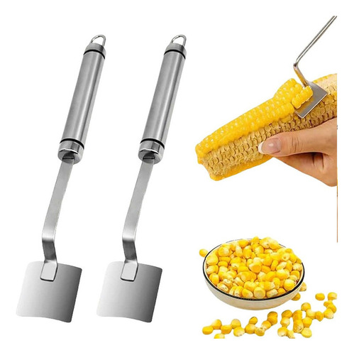 2pcs Pelador De Maíz,herramienta Para Pelar Mazorcas De Maíz