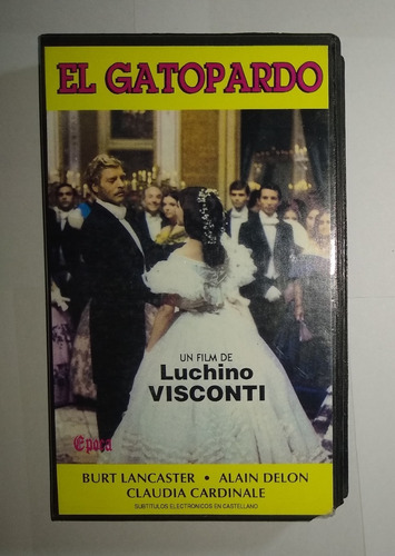 El Gatopardo - Alain Delon, Luchino Visconti - Epoca - Vhs (Usado)