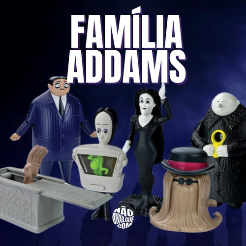 Boneco Primo Coisa - Família Addams - Burger King