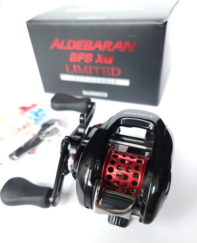 Carretilha Shimano Aldebaran Bfs Xg Limited - Esquerda Linda