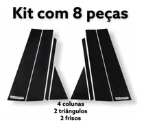 Comprar Adesivo Aplique Colunas Vw Polo Nivus Black Piano 3m Porta