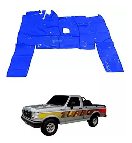 Tapete Vinil Azul Ford F1000 F4000 93 94 95)