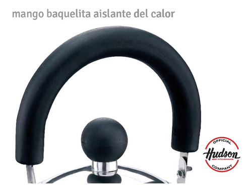 Pava Pico Matero Hudson Acero Inoxidable 1.5 Litros