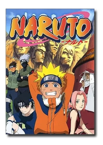 Quadro Anime Naruto Shippuden Desenho feito a mão (acompanha moldura)