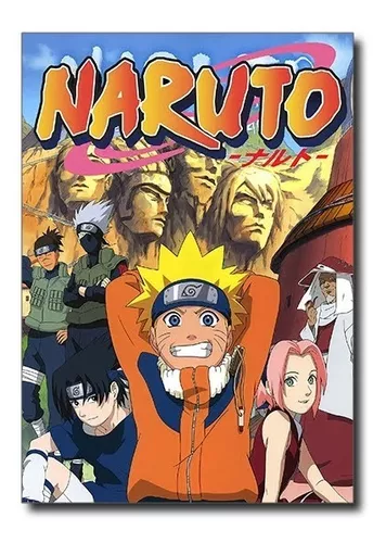 Quadro Decorativo Desenho Naruto Shippuden Decorar