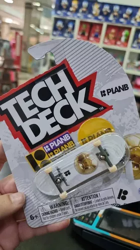 Skate de dedo Tech Deck PlanB Aurelien 96mm Branco