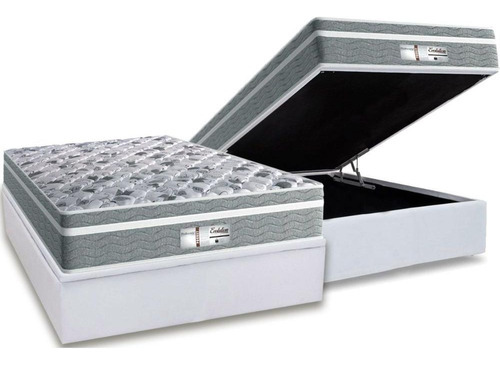 Cama Box Baú Casal: Colchão Molas Probel Masterpocket Ensac