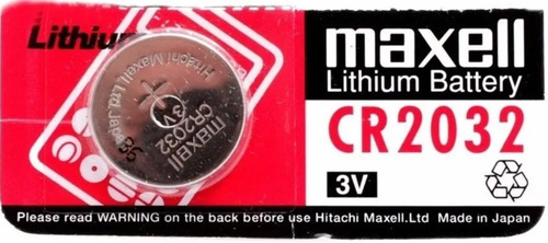 Imagen 4 de 8 de Pilas Maxell Cr 2032 Original Japón Balanzas...distribuidor