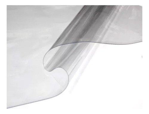 Mantel Cristal Transparente 200 Micrones Cubremantel Mesa 1.40m X 4m