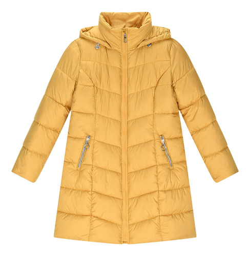 Jaqueta De Inverno, Moda Feminina, Alongada, Espessada, Cria