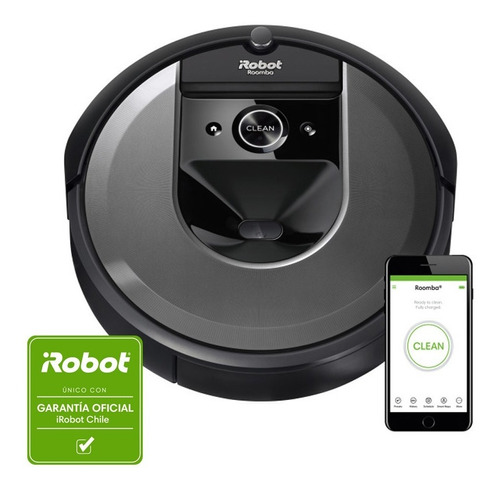 Aspiradora Robot Irobot Roomba I7 Wi-fi Vacuum Negro