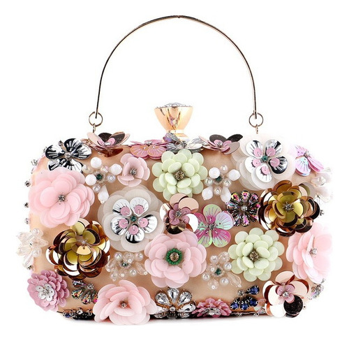 Flor Bolso De Lujo Bolso De Embrague Bolso De Noche