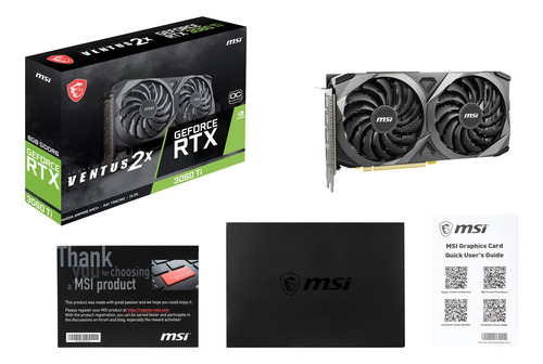 Tarjeta Gráfica Msi Geforce Rtx 3060 Ti Lhr 8gb Gdrr6