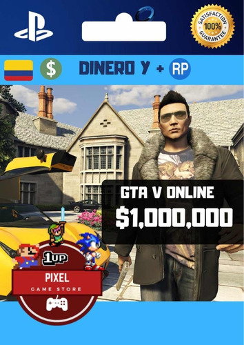 $1.000.000 Millón Dinero Gta V Online Ps4