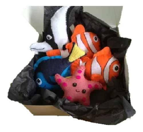 Paquete 5 Figuras De Fieltro De Buscando A Nemo