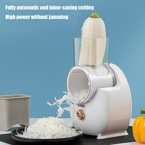 Rallador Eléctrico De Queso For Rebanar Verduras 3 En 1