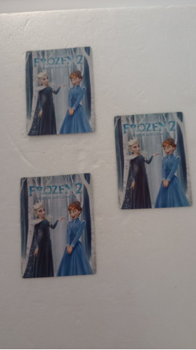3 Cartas De Frozen 2.repetidas Coleccionables 