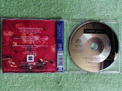 Eam Cd Maxi Elton John & Rupaul Don't Go Breaking My Heart