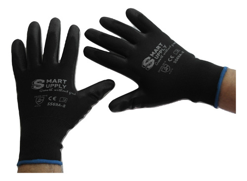 Guantes Nylon Poliuretano Seguridad Xpar