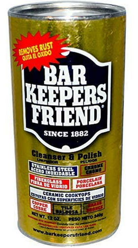 Limpiador Y Pulidor Bar Keepers Friend 12 Oz (paquete De 3)